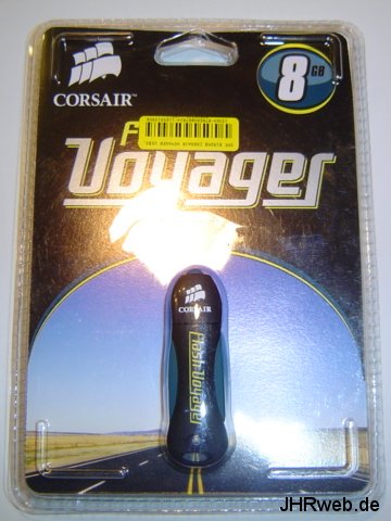 Corsair Flash Voyager 8GB Verpackung